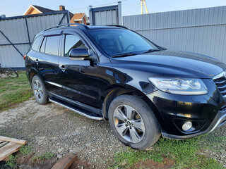 2011 Hyundai Santa Fe II Рестайлинг, чёрный, 1319000 рублей, вид 2