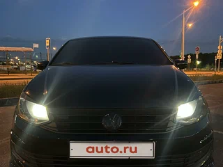 2019 Volkswagen Polo V Рестайлинг, чёрный, 820000 рублей, вид 1