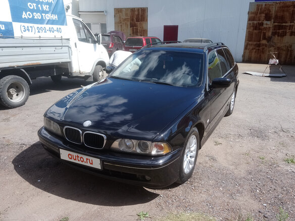 2003 BMW 5 серии 530d IV (E39) Рестайлинг, чёрный - вид 4