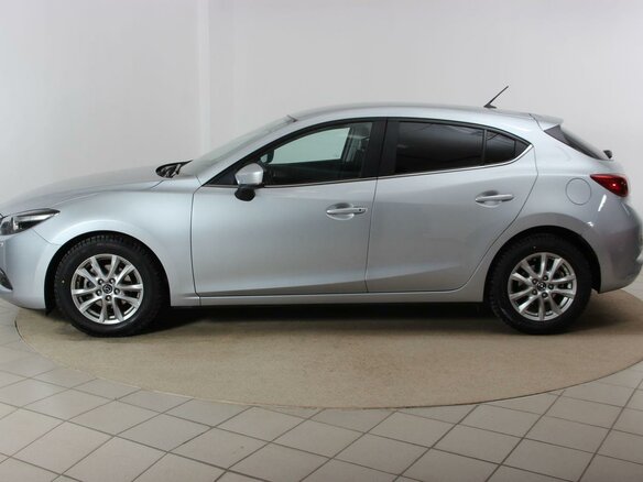 2018 Mazda 3 III (BM) Рестайлинг, серебристый - вид 3