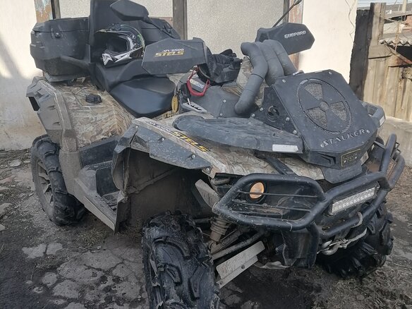 2018 Stels ATV-650 Guepard Trophy, бежевый, 700000 рублей