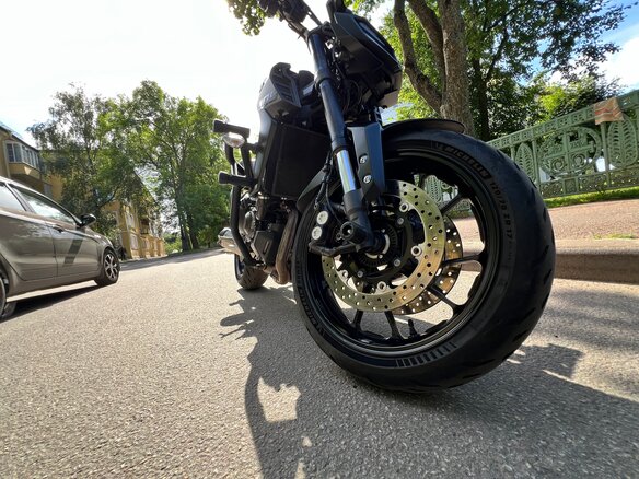 2017 Yamaha MT-09 (FZ-09), чёрный, 800000 рублей - вид 16