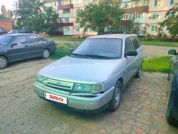 2002 Lada (ВАЗ) 2111, серебристый, 100000 рублей