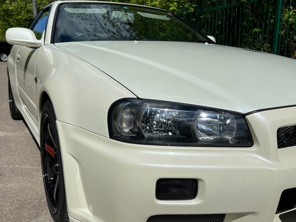 2002 Nissan Skyline GT-R X (R34), белый, 43500000 рублей - вид 8