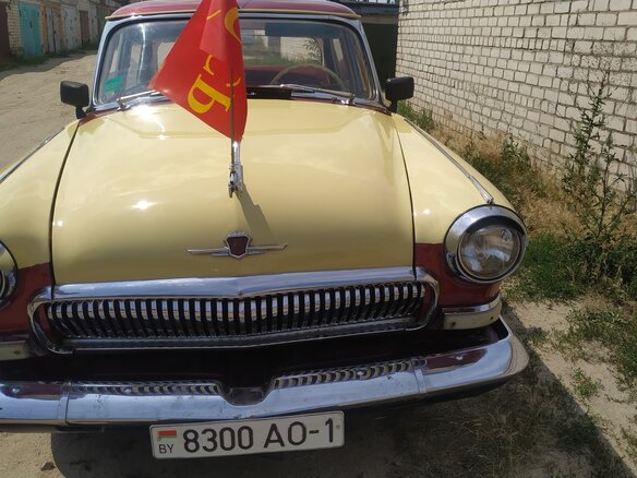 1970 ГАЗ 21 «Волга» 21Р, красный, 440000 рублей