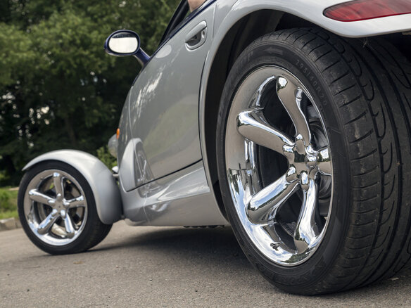 2001 Chrysler Prowler, серебристый - вид 5