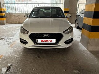 2019 Hyundai Solaris II, белый, 1150000 рублей, вид 1