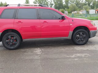 2003 Mitsubishi Outlander I, красный, 650000 рублей, вид 4