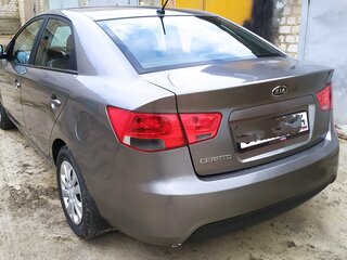 2009 Kia Cerato I Рестайлинг, серый, 558000 рублей, вид 4