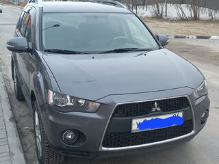 2010 Mitsubishi Outlander II Рестайлинг, серый, 1087000 рублей, вид 2