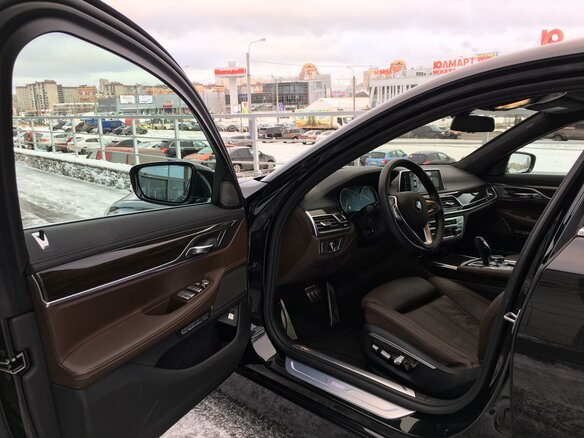 2015 BMW 7 серии 730Ld xDrive VI (G11/G12), чёрный - вид 8