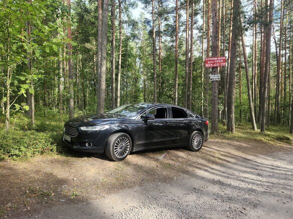 2016 Ford Mondeo V, чёрный, 1730000 рублей