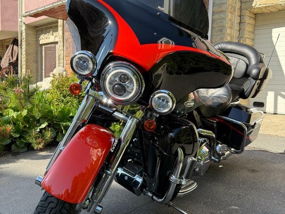 2006 Harley-Davidson Electra Glide, красный