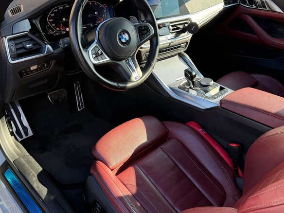 2022 BMW 4 серии 420i G22, G23, G26, серый, 5850000 рублей - вид 16