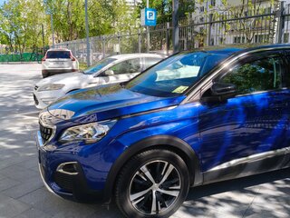 2019 Peugeot 3008 II, синий, 1950000 рублей, вид 2