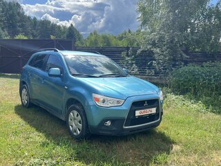 2011 Mitsubishi ASX I, голубой, 850000 рублей, вид 2