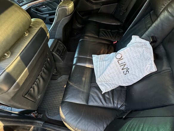 1997 BMW 5 серии 523i IV (E39), чёрный, 525000 рублей - вид 7