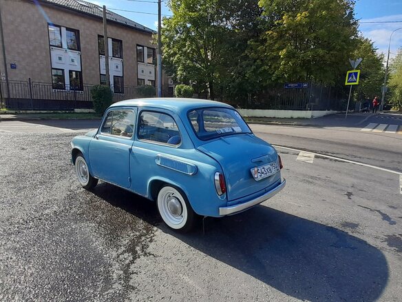 1966 ЗАЗ 965, голубой - вид 4