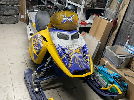 2006 BRP Ski-Doo Summit 800, синий, 450000 рублей, вид 3