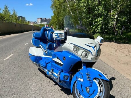 2012 Honda GL 1800 Gold Wing, голубой, 1800000 рублей, вид 4