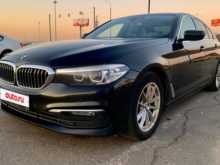 2020 BMW 5 серии 520d xDrive VII (G30/G31/G38), чёрный, 3620000 рублей, вид 5