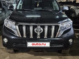 2016 Toyota Land Cruiser Prado 6-speed 150 Series Рестайлинг 1, чёрный, 4300000 рублей, вид 1