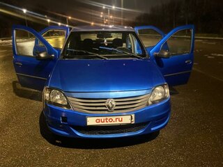 2007 Renault Logan I, синий, 335000 рублей, вид 5