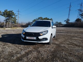 2018 Lada (ВАЗ) Granta I Рестайлинг, белый, 950000 рублей, вид 1