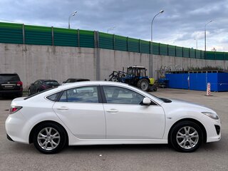 2012 Mazda 6 II (GH) Рестайлинг, белый, 890000 рублей, вид 5