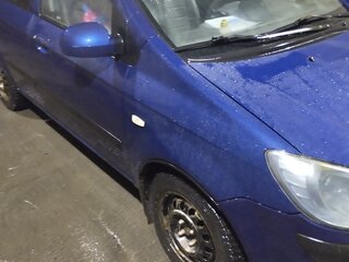 2008 Hyundai Getz I Рестайлинг, синий, 450000 рублей, вид 5