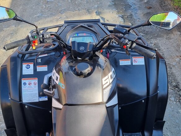 2020 CFMoto CFORCE 500 HO, чёрный, 730000 рублей - вид 15
