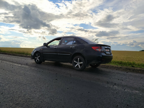 2008 BYD F3 I, чёрный - вид 4