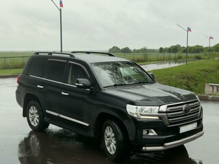 2018 Toyota Land Cruiser 200 Series Рестайлинг 2, чёрный, 6100000 рублей, вид 5