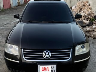 2002 Volkswagen Passat B5 Рестайлинг, чёрный, 550000 рублей, вид 2
