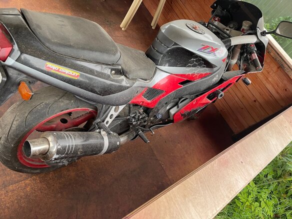 1993 Kawasaki ZXR 400, красный, 130000 рублей - вид 3