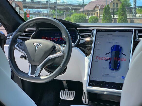 2017 Tesla Model S P100D I Рестайлинг, синий - вид 13