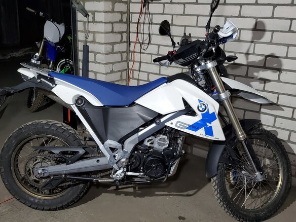 2007 BMW G 650 X, белый - вид 15
