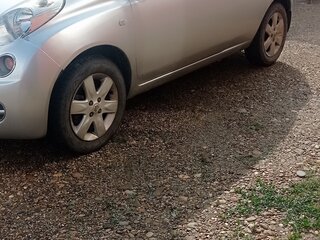 2003 Nissan Micra III (K12), серебристый, 360000 рублей, вид 2