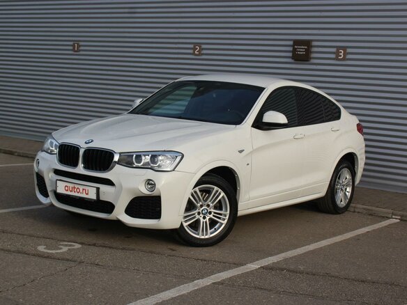 2017 BMW X4 20i I (F26), белый, 3400000 рублей - вид 9