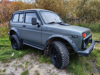 2009 Lada (ВАЗ) 2121 (4x4) Bronto I Рестайлинг, зелёный, 550000 рублей, вид 2