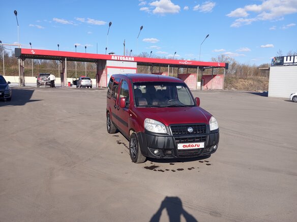 2007 Fiat Doblo I Рестайлинг, красный