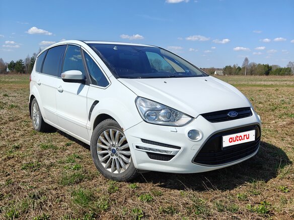 2011 Ford S-MAX I Рестайлинг, белый, 1000000 рублей