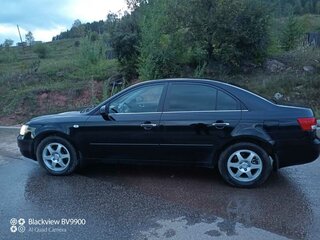 2006 Hyundai Sonata V (NF), чёрный, 550000 рублей, вид 1