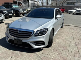 2019 Mercedes-Benz S-Класс 450 Long VI (W222, C217) Рестайлинг, серый, 7300000 рублей, вид 1