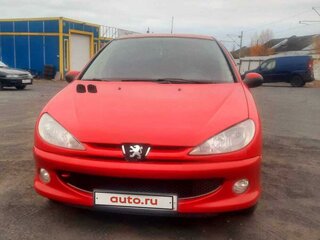 2007 Peugeot 206, красный, 310000 рублей, вид 2