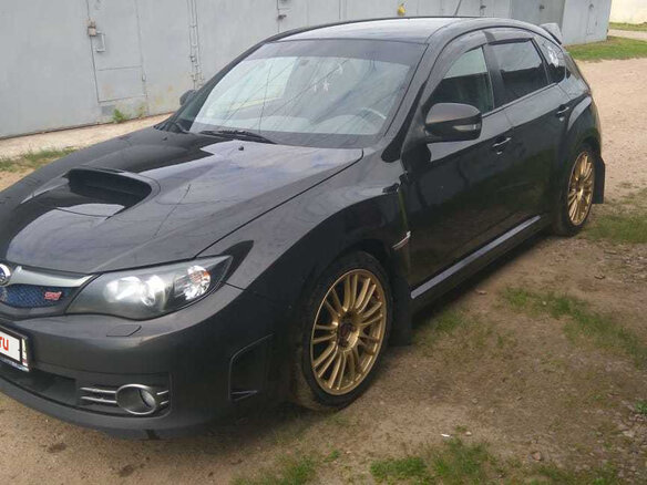 2008 Subaru Impreza WRX STi III, чёрный - вид 11