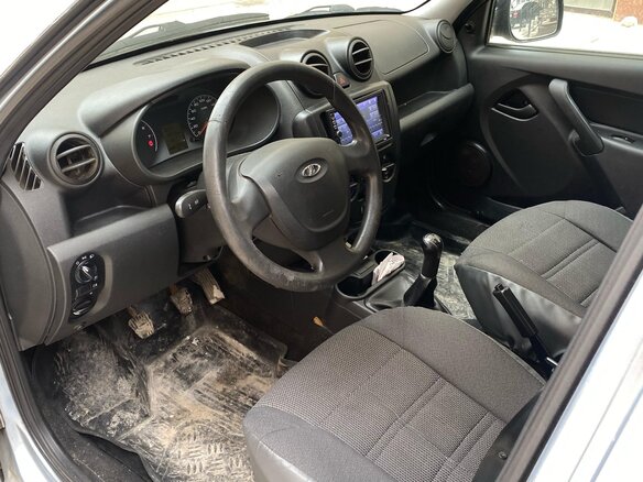 2014 Lada (ВАЗ) Granta I, голубой, 495000 рублей - вид 5