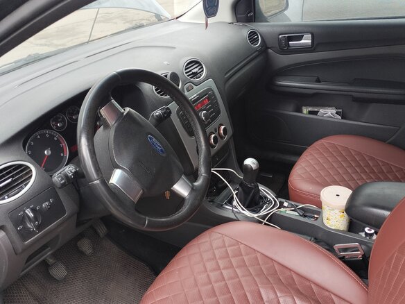 2007 Ford Focus II, серый, 530000 рублей