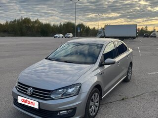 2019 Volkswagen Polo V Рестайлинг, серебристый, 1240000 рублей, вид 1