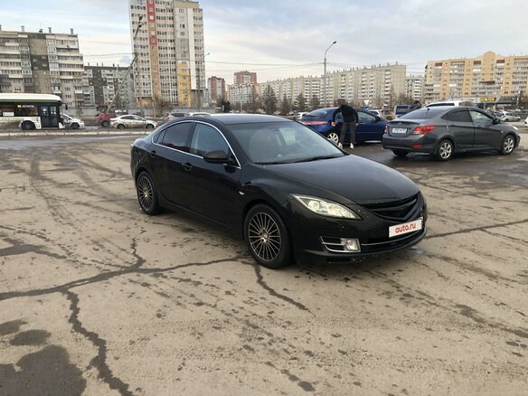 2008 Mazda 6 II (GH), чёрный, 620000 рублей - вид 8